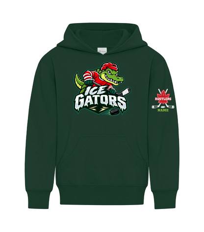 ICE GATORS youth hoodie front mockup