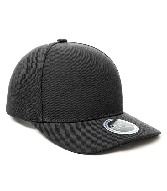 INIVI TAHOMA 2 PANEL CAP - Black