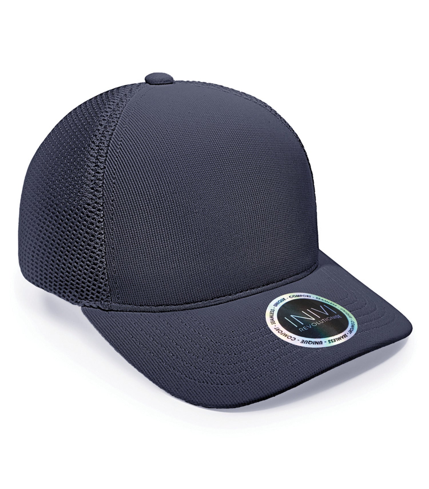 INIVI TENFOUR 2 PANEL TRUCKER CAP (IV162) - Navy Navy