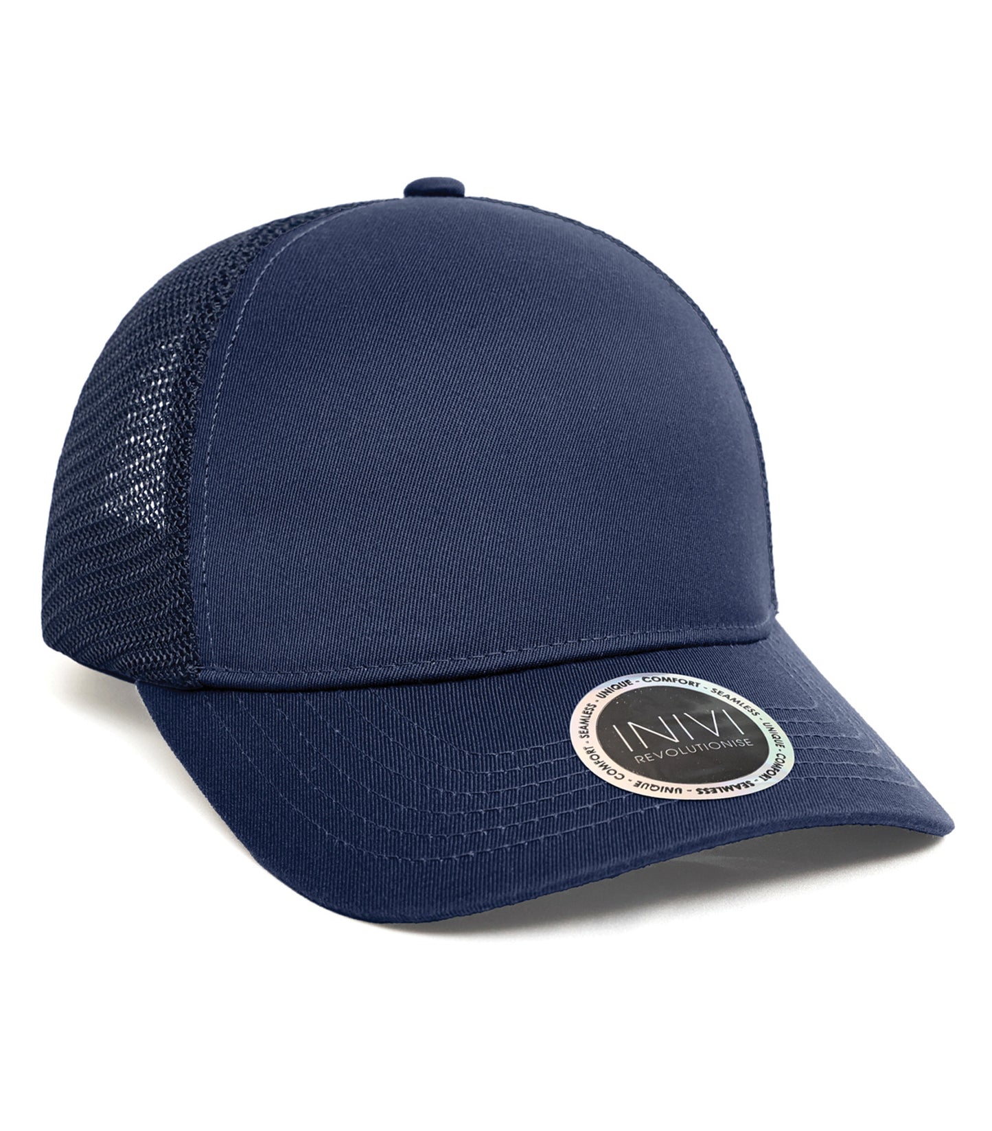 INIVI TENFOUR 2 PANEL TRUCKER CAP (IV162) - Navy Navy