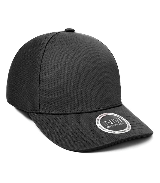 INIVI BOTTLECAP 2 PANEL CAP (IV163) - Black