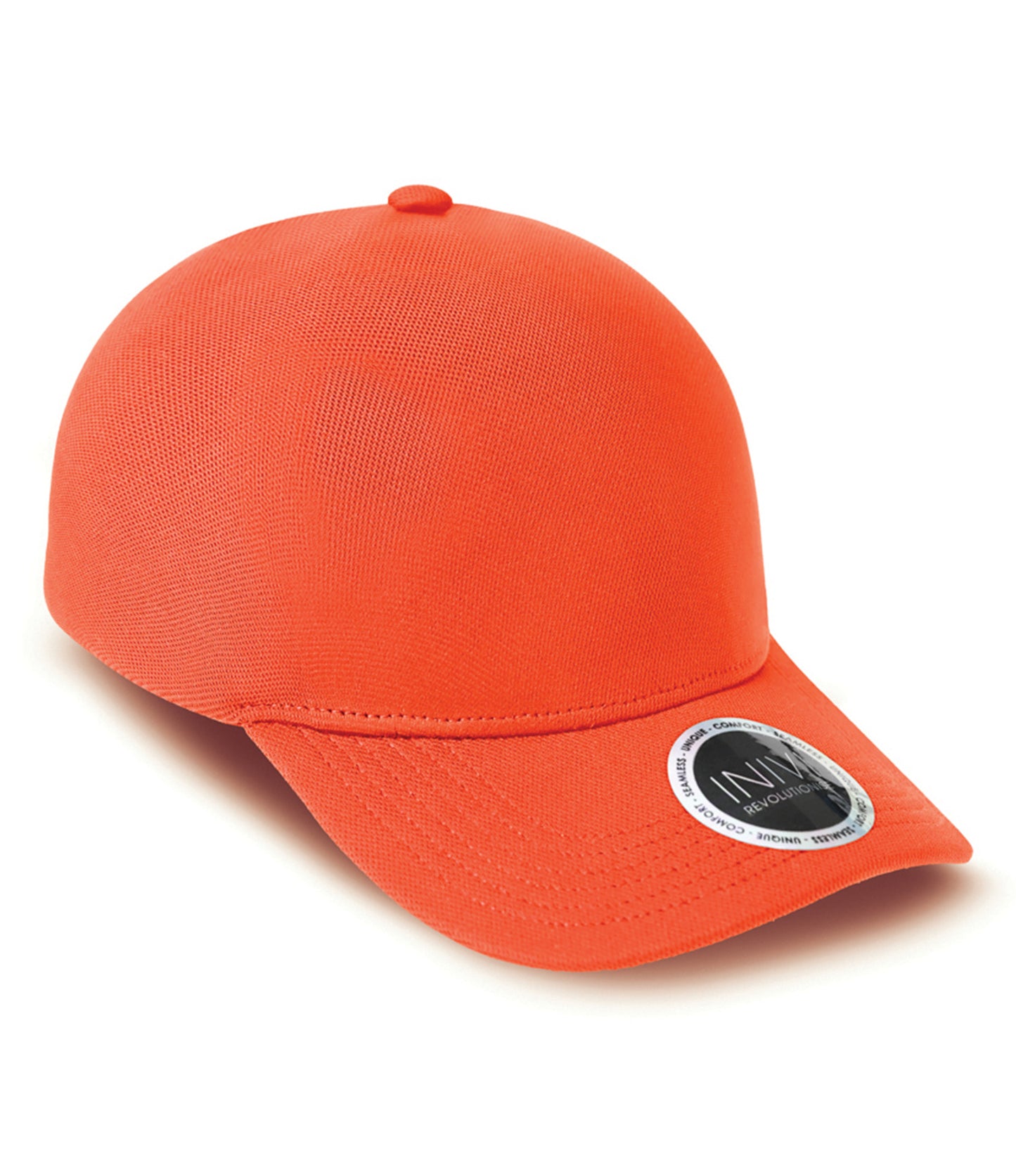 INIVI STANLEY 1 PANEL SEAMLESS CAP (IV164) - Orange