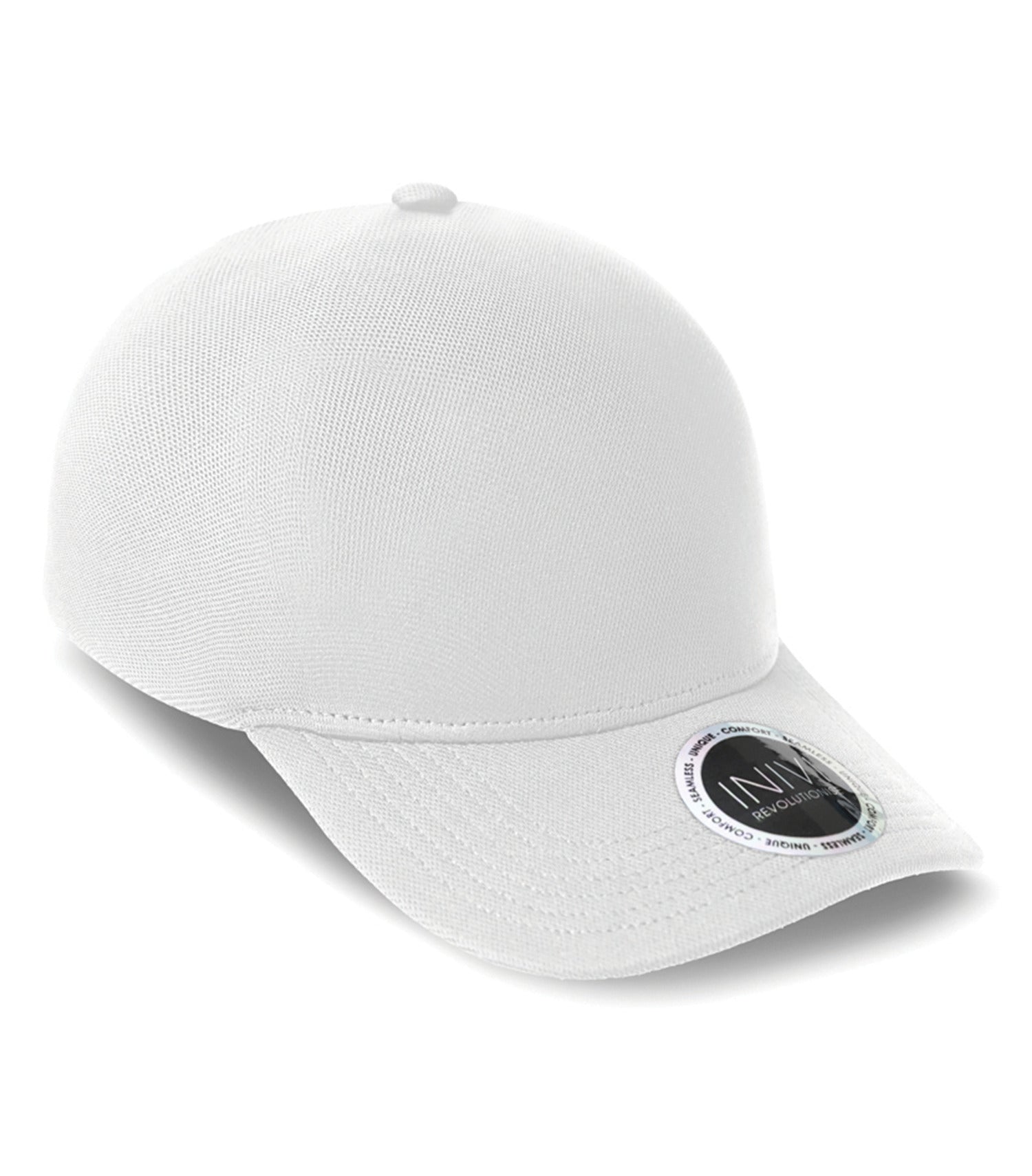 INIVI STANLEY 1 PANEL SEAMLESS CAP (IV164) - White