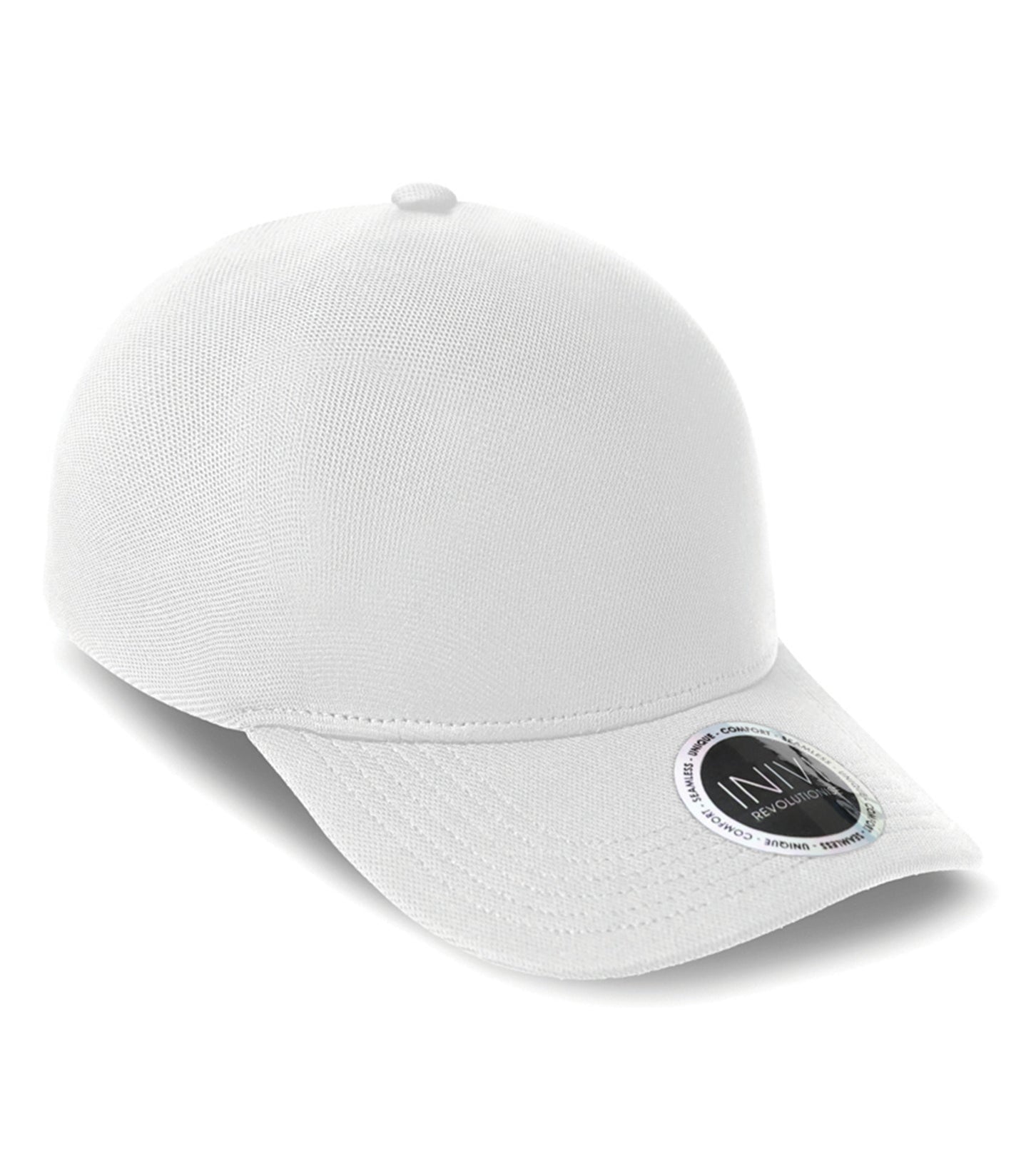 INIVI STANLEY 1 PANEL SEAMLESS CAP (IV164) - White