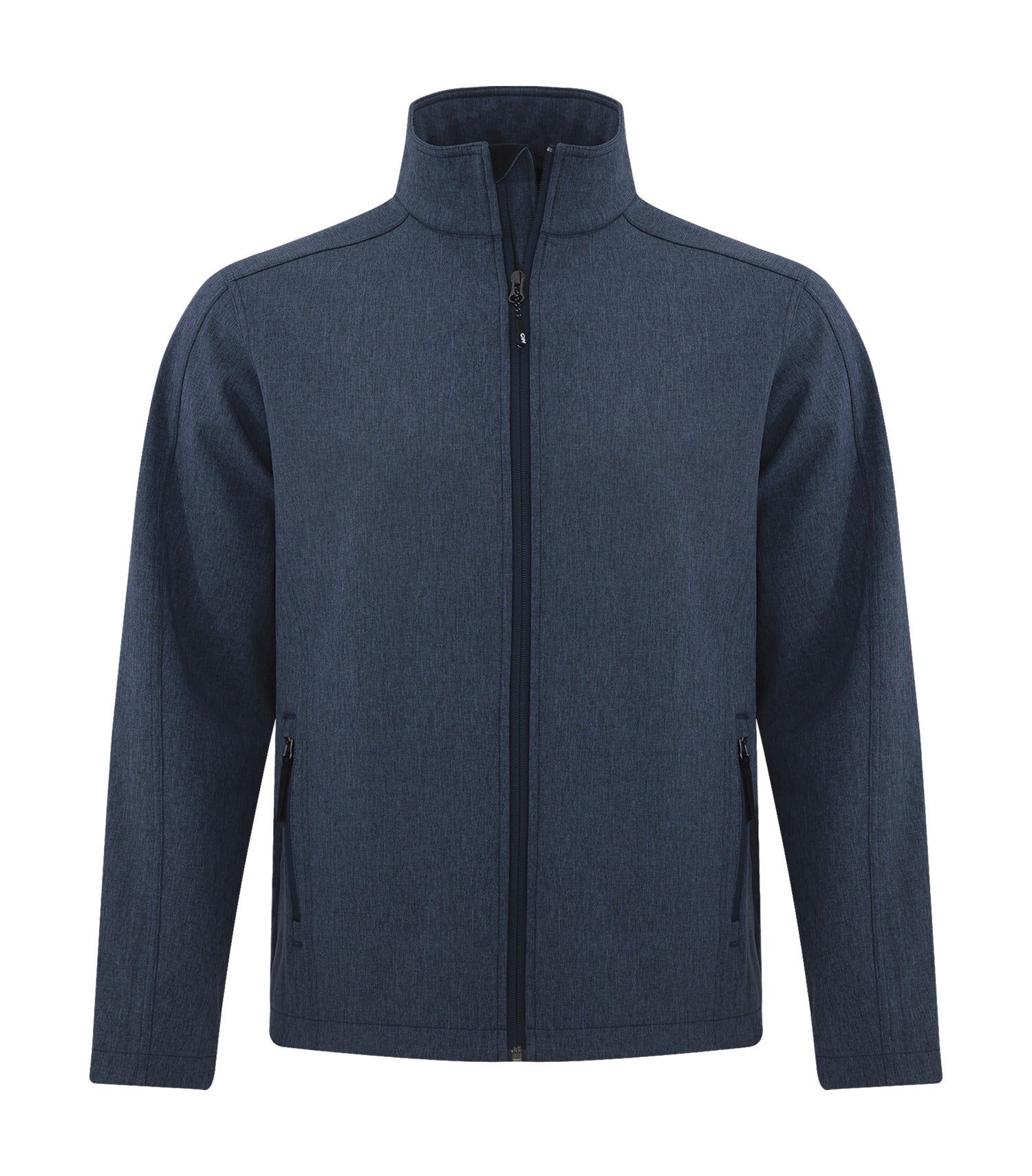Coal Harbour EVERYDAY WATER REPELLENT SOFT SHELL JACKET (J7603) - Navyheather Bc