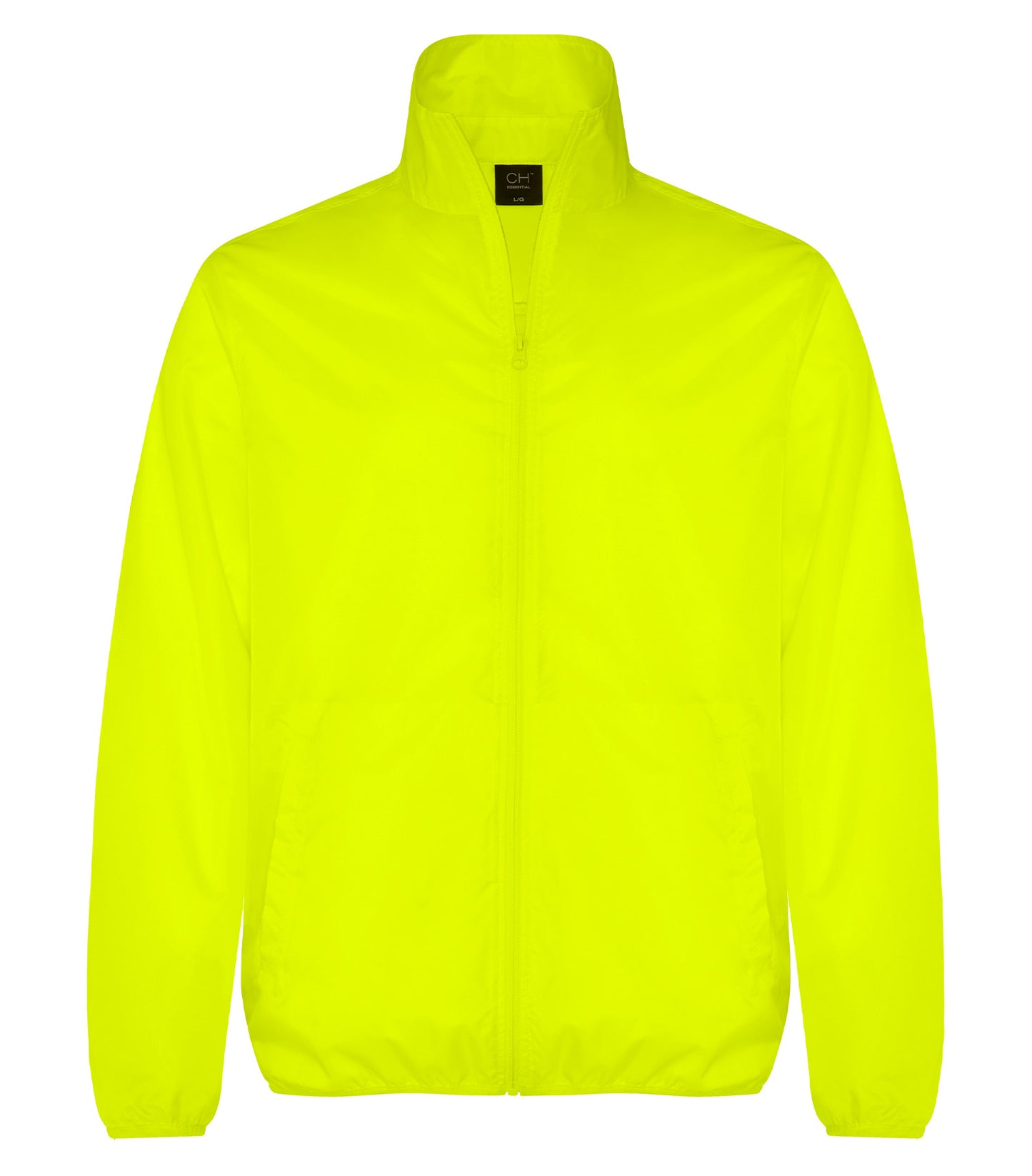 Coal Harbour ESSENTIAL WATER RESISTANT WINDBREAKER JACKET (J7700) - Extra Yellow Collar Up