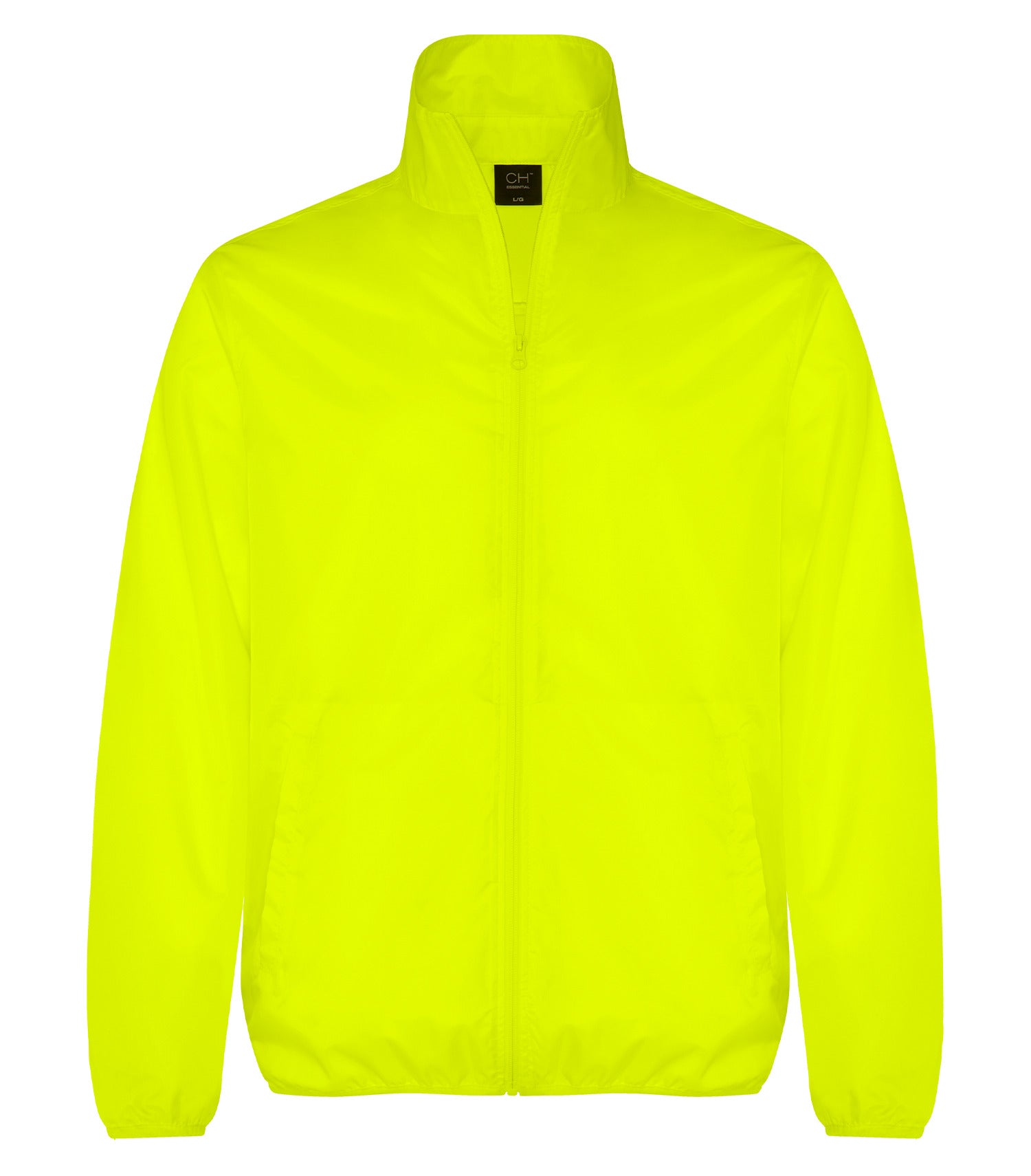 Coal Harbour ESSENTIAL WATER RESISTANT WINDBREAKER JACKET (J7700) - Extra Yellow Collar Up