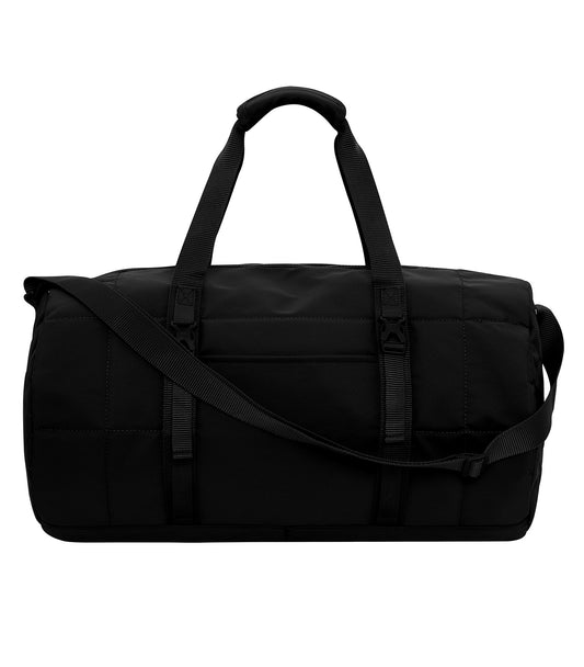 KOI® MATTE QUILTED BARREL DUFFEL. 27L - Onyx