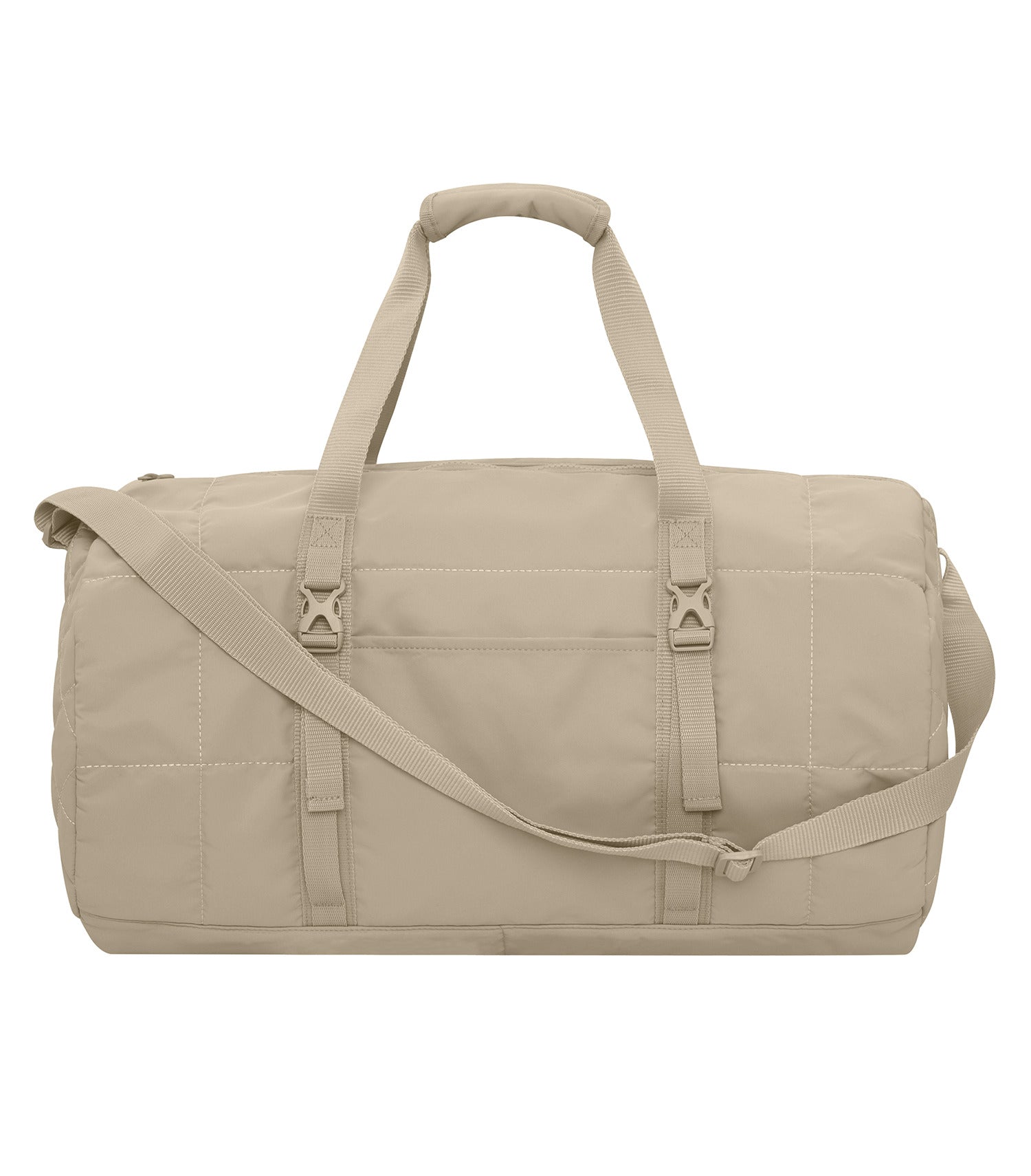 KOI MATTE QUILTED BARREL DUFFEL (KOI1808) - Sahara
