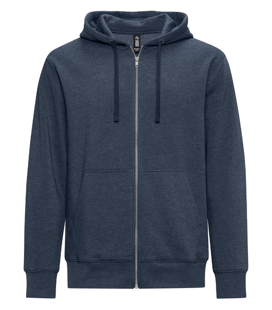 KOI® ELEMENT TRIBLEND FLEECE FULL ZIP HOODIE - Indigo Frost