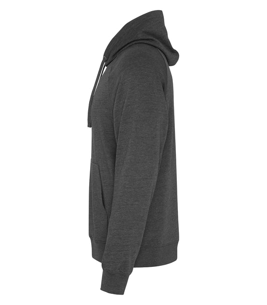 KOI® ELEMENT CVC FRENCH TERRY HOODIE - Charcoal Heather Grey