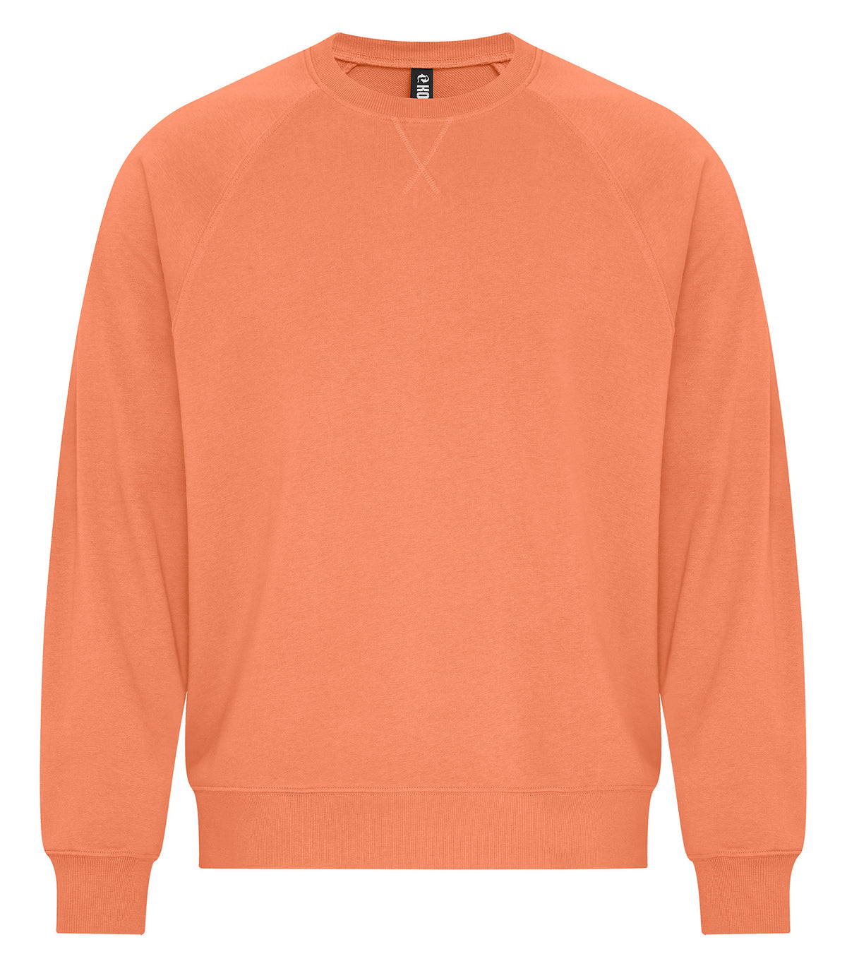 KOI® ELEMENT CVC FRENCH TERRY CREWNECK - Terracotta
