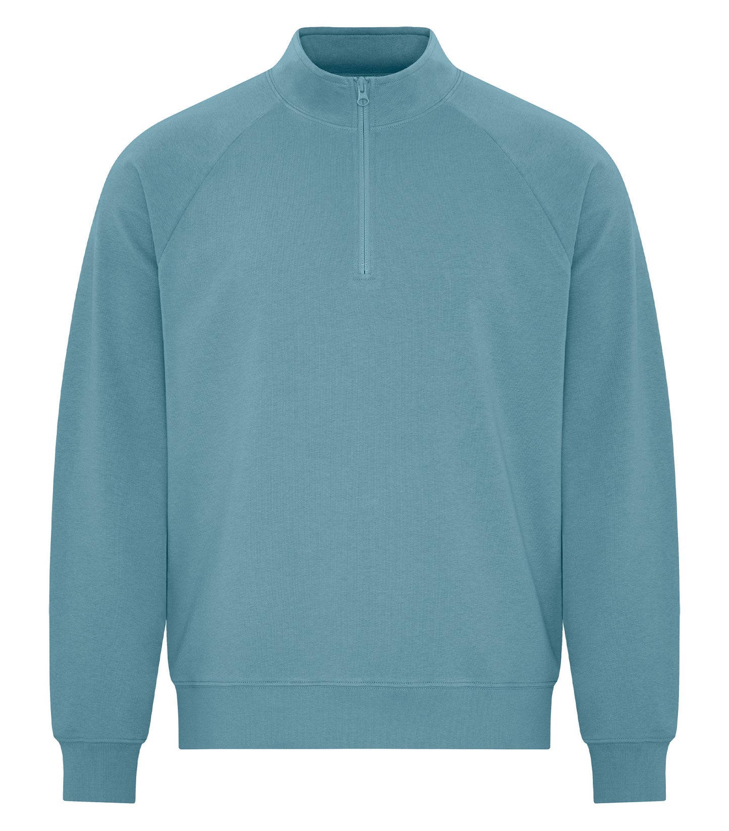 KOI CVC FRENCH TERRY 1/4 ZIP (KOI2058) - Blue Agave