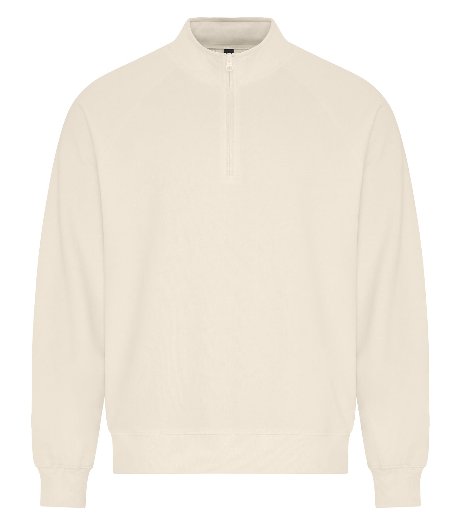 KOI CVC FRENCH TERRY 1/4 ZIP (KOI2058) - Natural