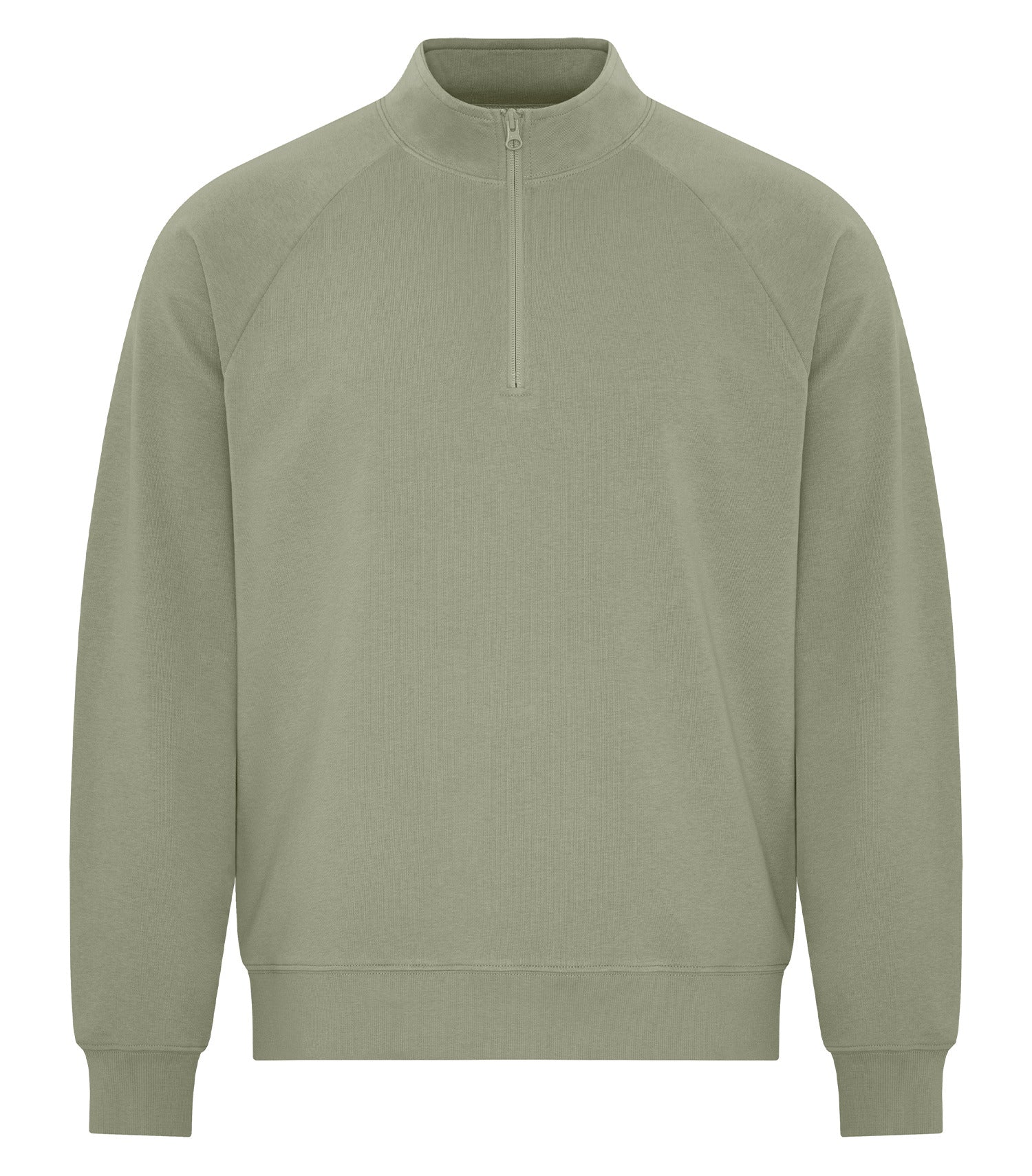 KOI CVC FRENCH TERRY 1/4 ZIP (KOI2058) - Thyme