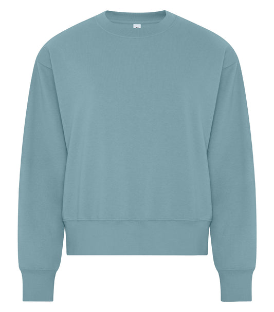 KOI® ELEMENT CFF LADIES’ CREWNECK - Blue Mist