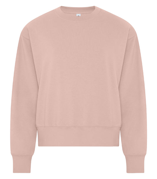 KOI® ELEMENT CFF LADIES’ CREWNECK - Dusty Rose