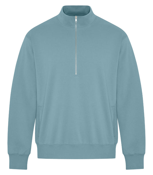 KOI® ELEMENT CFF 1/2 ZIP SWEATSHIRT - Blue Mist