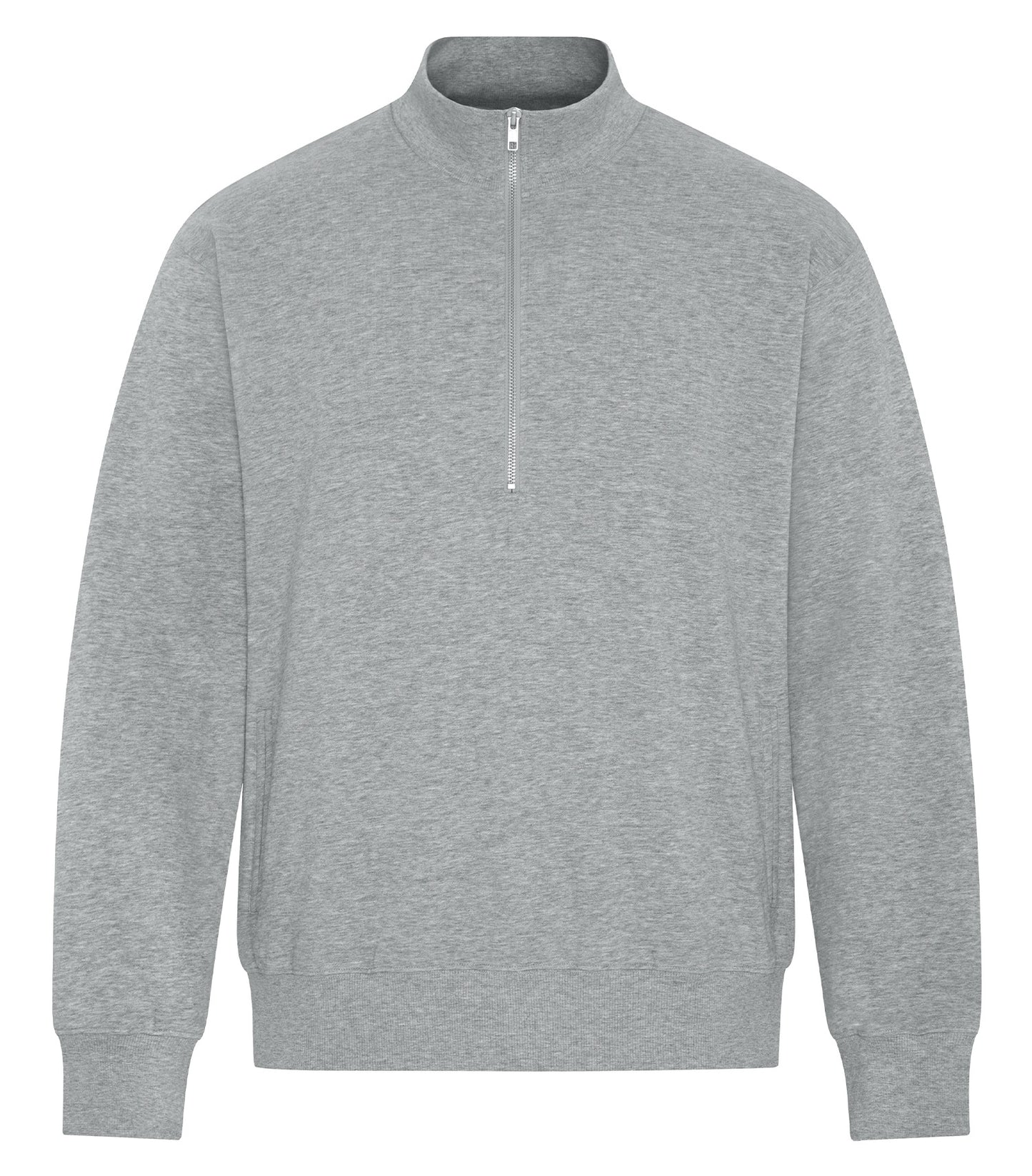 KOI CFF 1/2 ZIP SWEATSHIRT (KOI2270) - Grey Heather