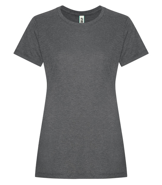 KOI® ELEMENT TRIBLEND LADIES' TEE - Grey Frost