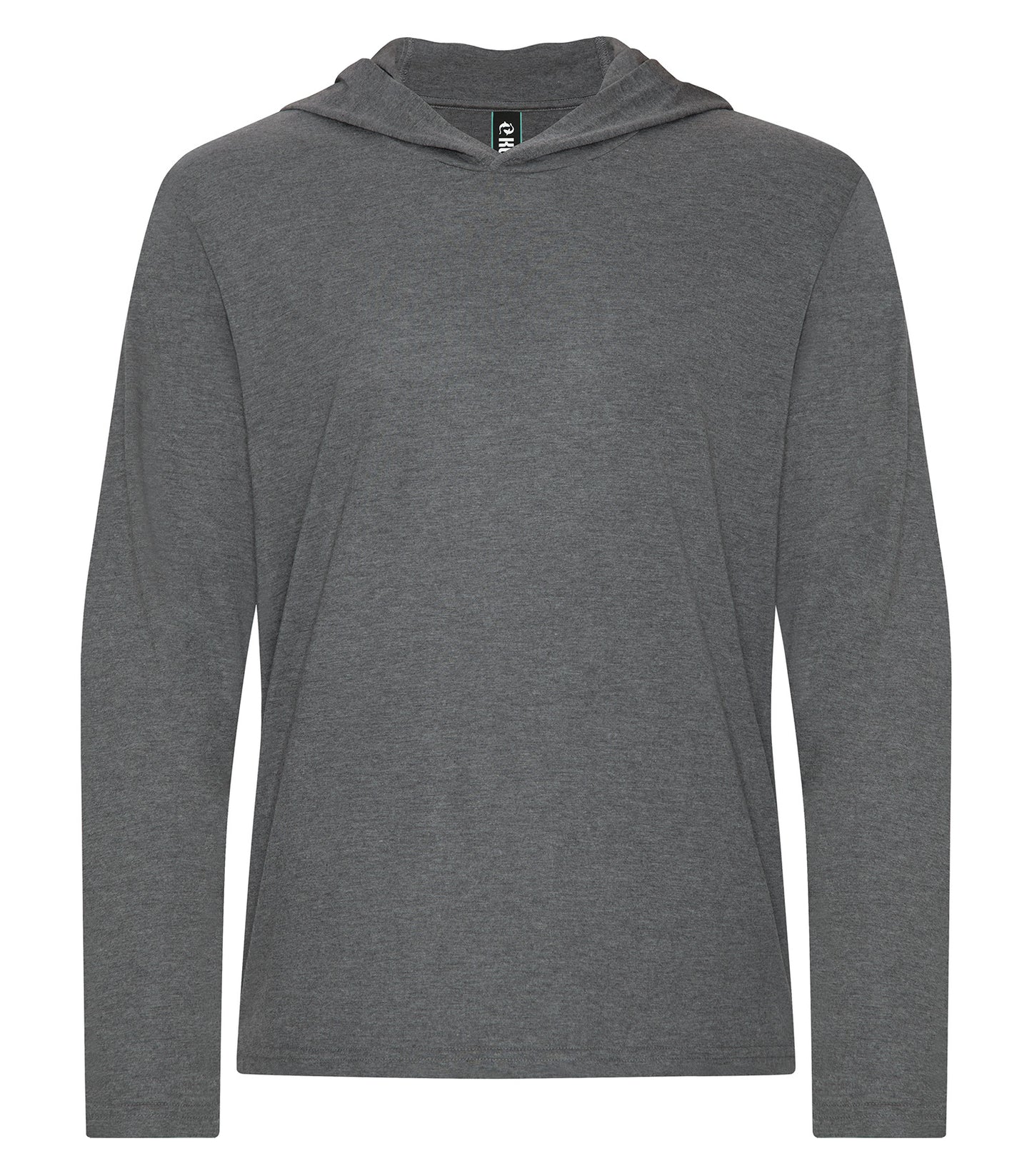 KOI TRIBLEND LONG SLEEVE HOODED TEE (KOI8051) - Grey Frost
