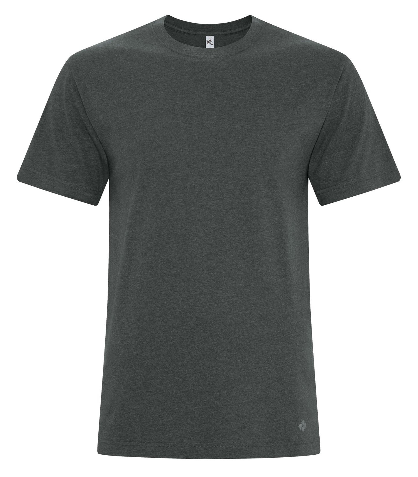 KOI RING SPUN BLEND TEE (KOI8060) - Charcoal