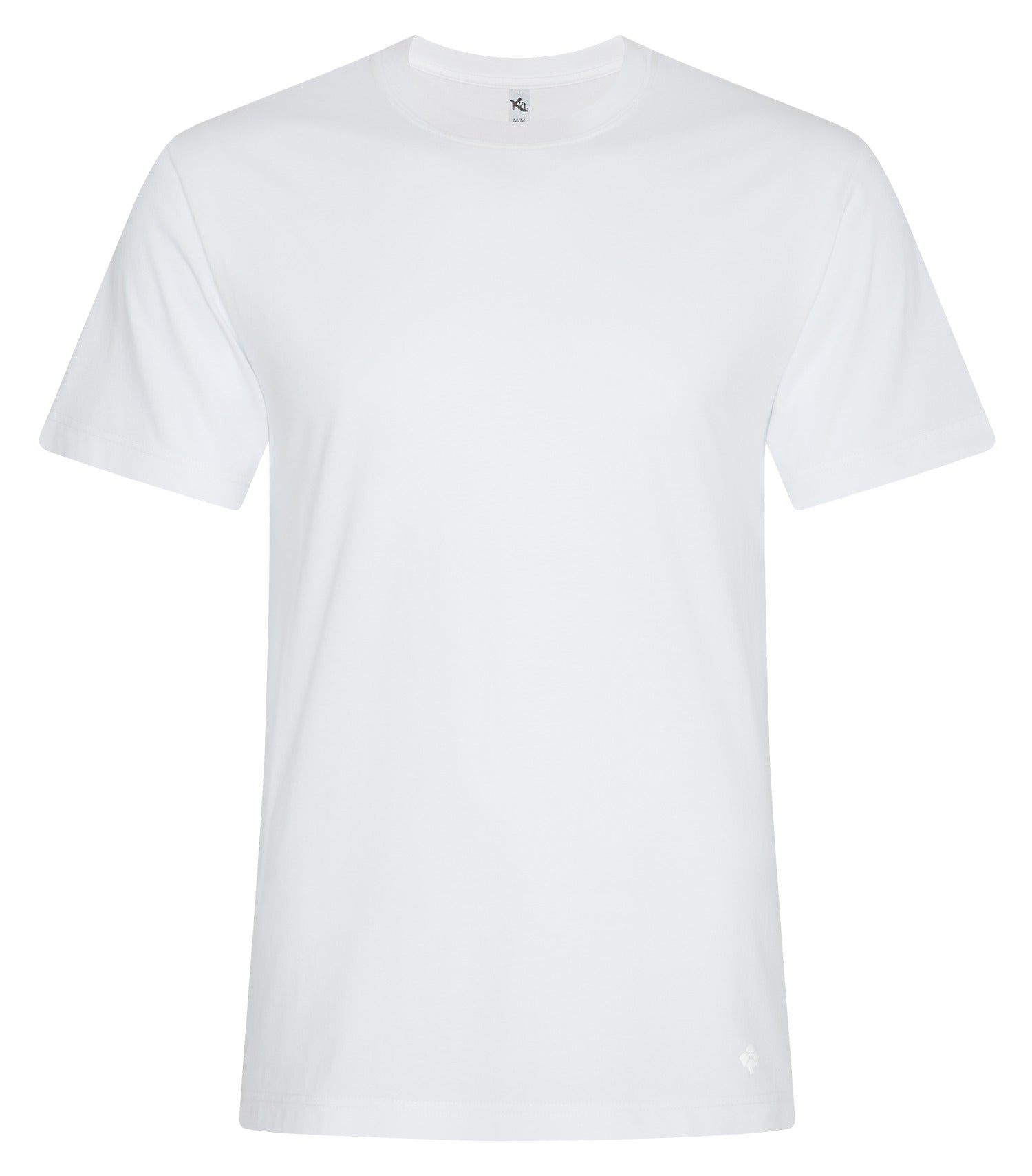 KOI RING SPUN BLEND TEE (KOI8060) - White Cc