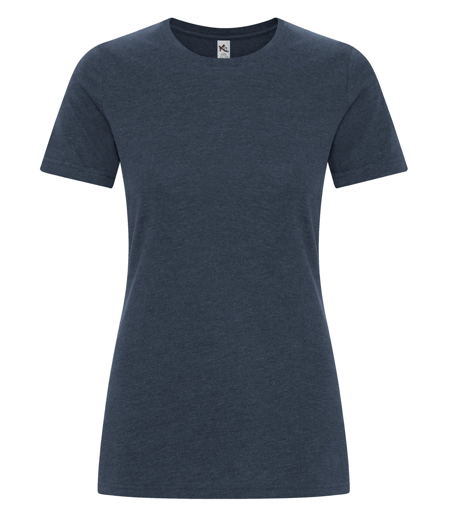 KOI RING SPUN BLEND LADIES' TEE (KOI8060L) - Indigo