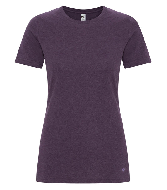 KOI RING SPUN BLEND LADIES' TEE (KOI8060L) - Amethyst