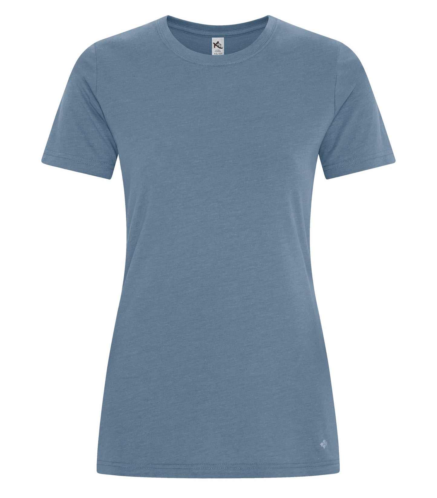 KOI RING SPUN BLEND LADIES' TEE (KOI8060L) - Denim