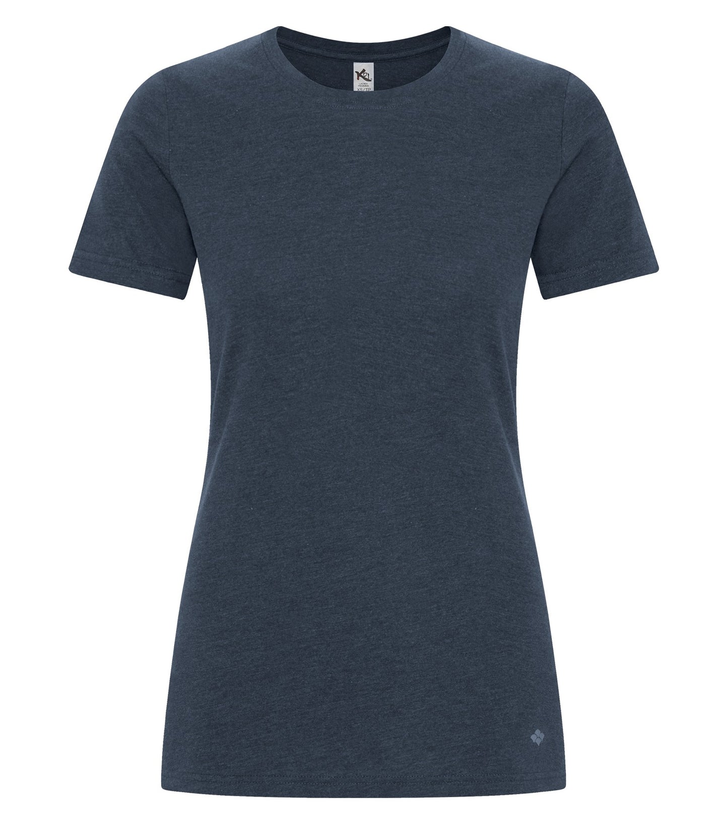 KOI RING SPUN BLEND LADIES' TEE (KOI8060L) - Indigo