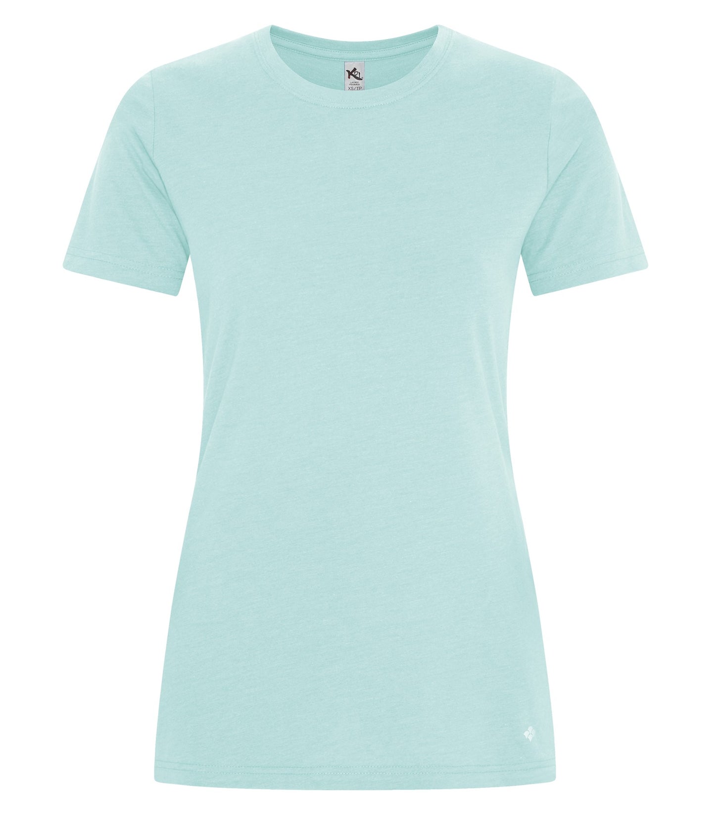 KOI RING SPUN BLEND LADIES' TEE (KOI8060L) - Sky V4