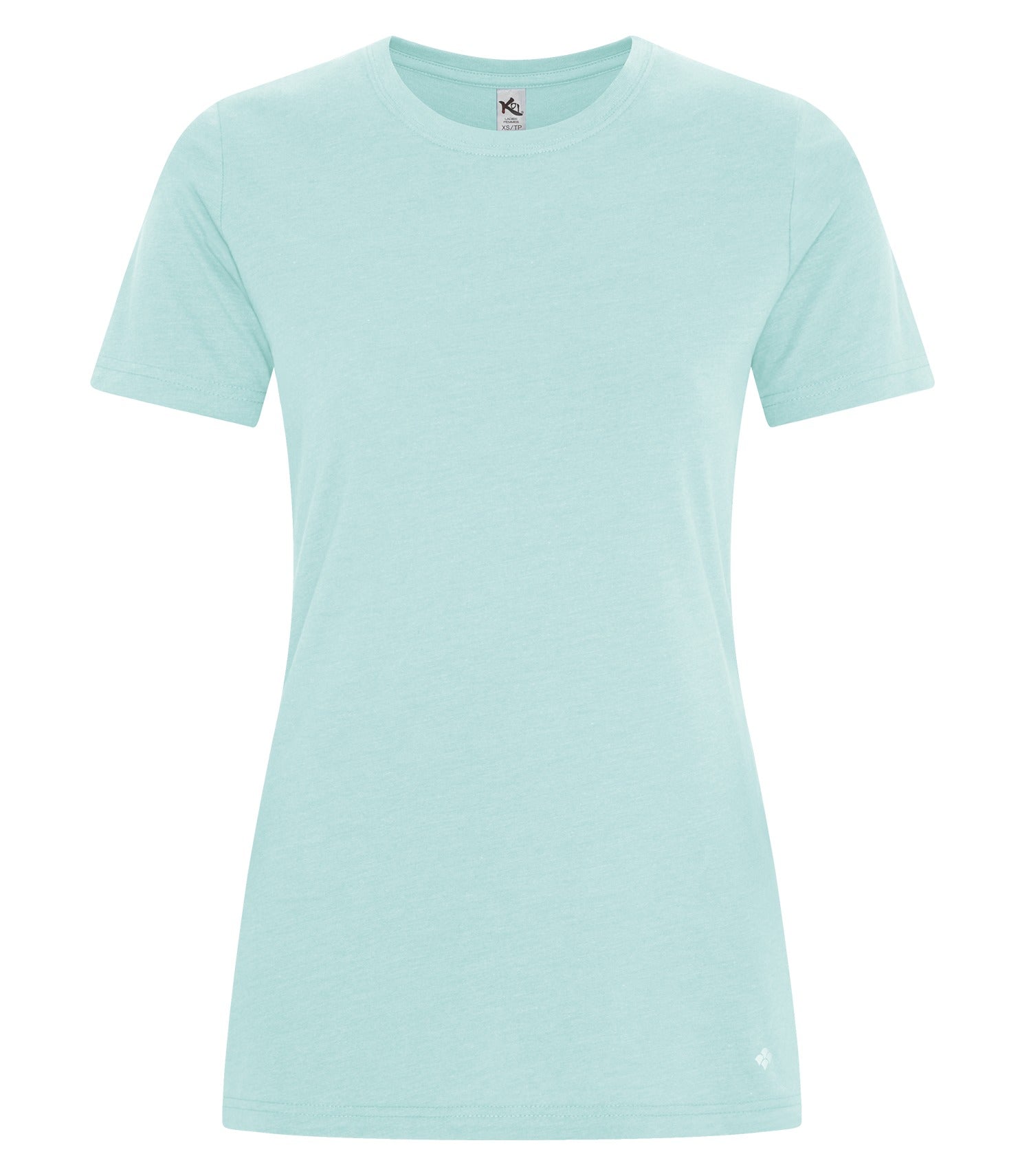 KOI RING SPUN BLEND LADIES' TEE (KOI8060L) - Sky V4