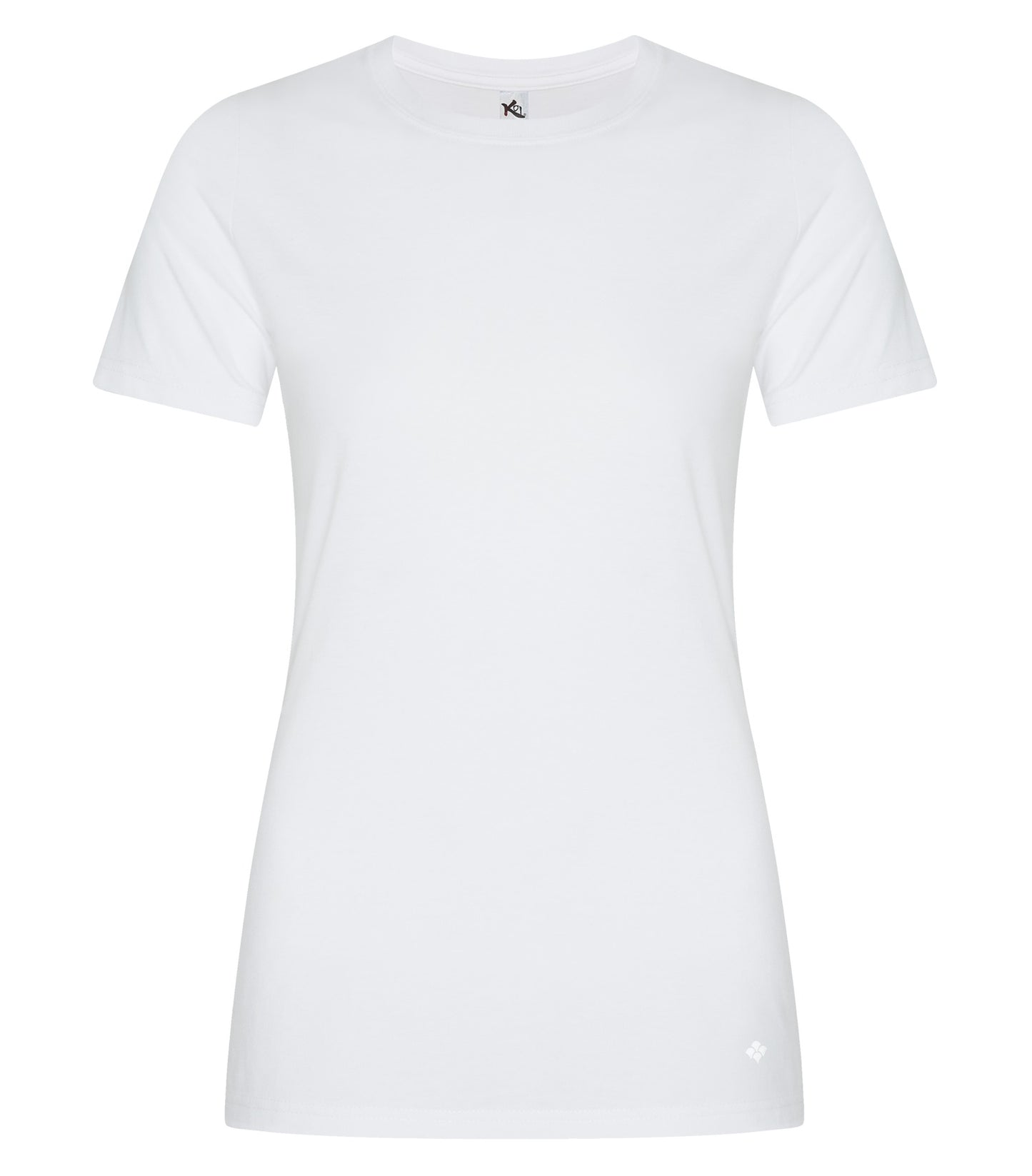 KOI RING SPUN BLEND LADIES' TEE (KOI8060L) - White Cc