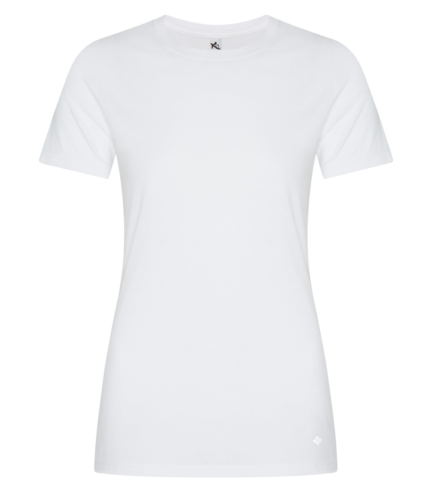 KOI RING SPUN BLEND LADIES' TEE (KOI8060L) - White Cc