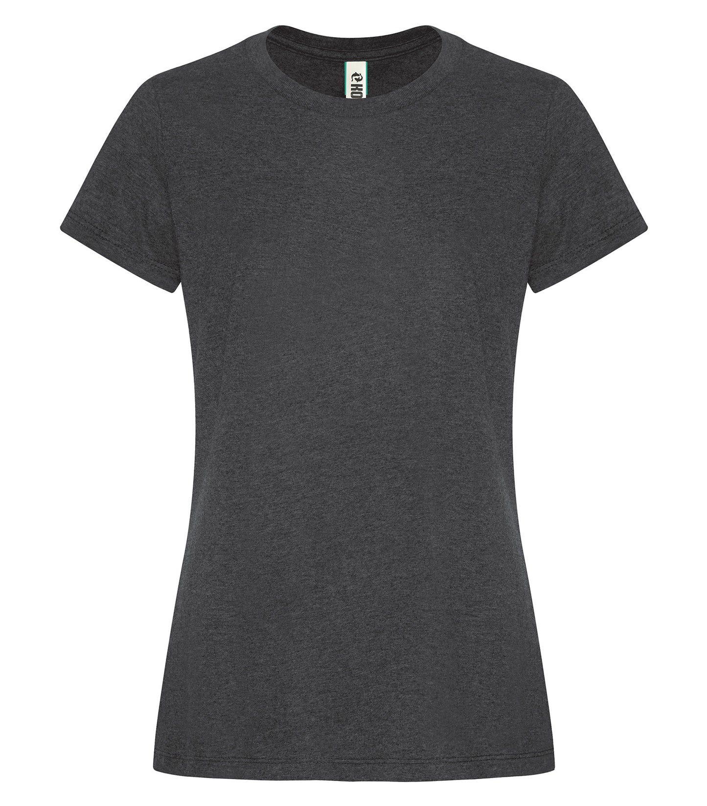 KOI RING SPUN COTTON LADIES' TEE (KOI8070L) - Charcoal Heather