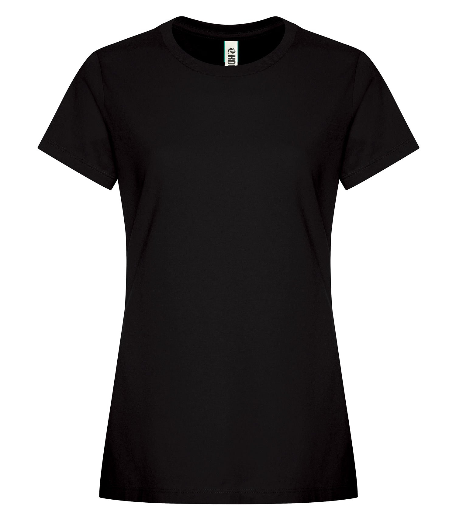 KOI RING SPUN COTTON LADIES' TEE (KOI8070L) - Onyx