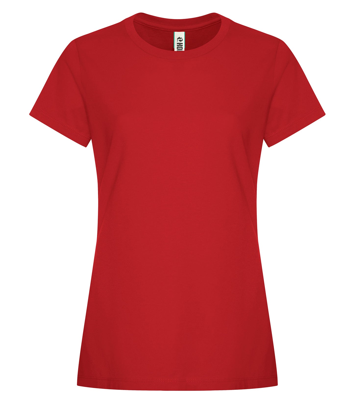 KOI RING SPUN COTTON LADIES' TEE (KOI8070L) - Scarlet Red
