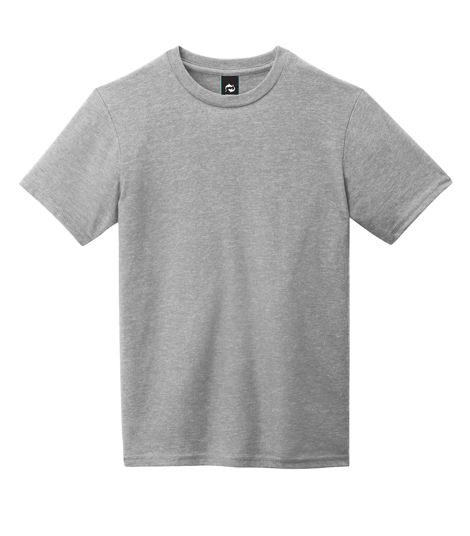 KOI RING SPUN COTTON YOUTH' TEE (KOI8070Y) - Flat Front Grey Heather