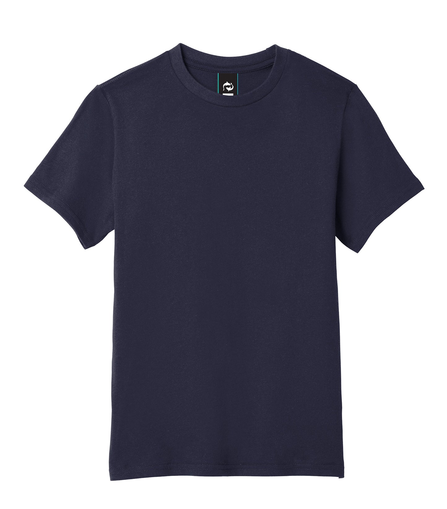 KOI RING SPUN COTTON YOUTH' TEE (KOI8070Y) - Flat Front Midnight Blue