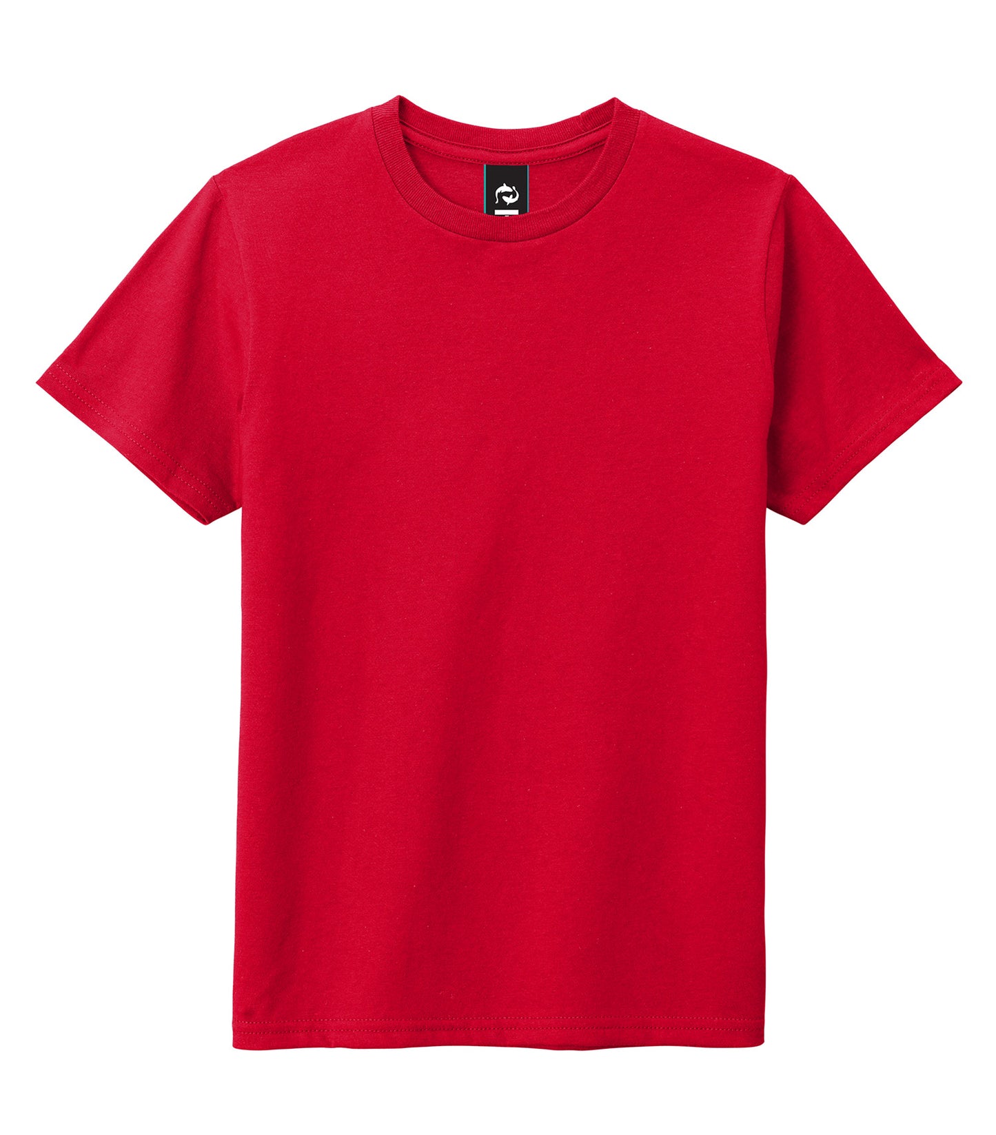 KOI RING SPUN COTTON YOUTH' TEE (KOI8070Y) - Flat Front Scarlet Red