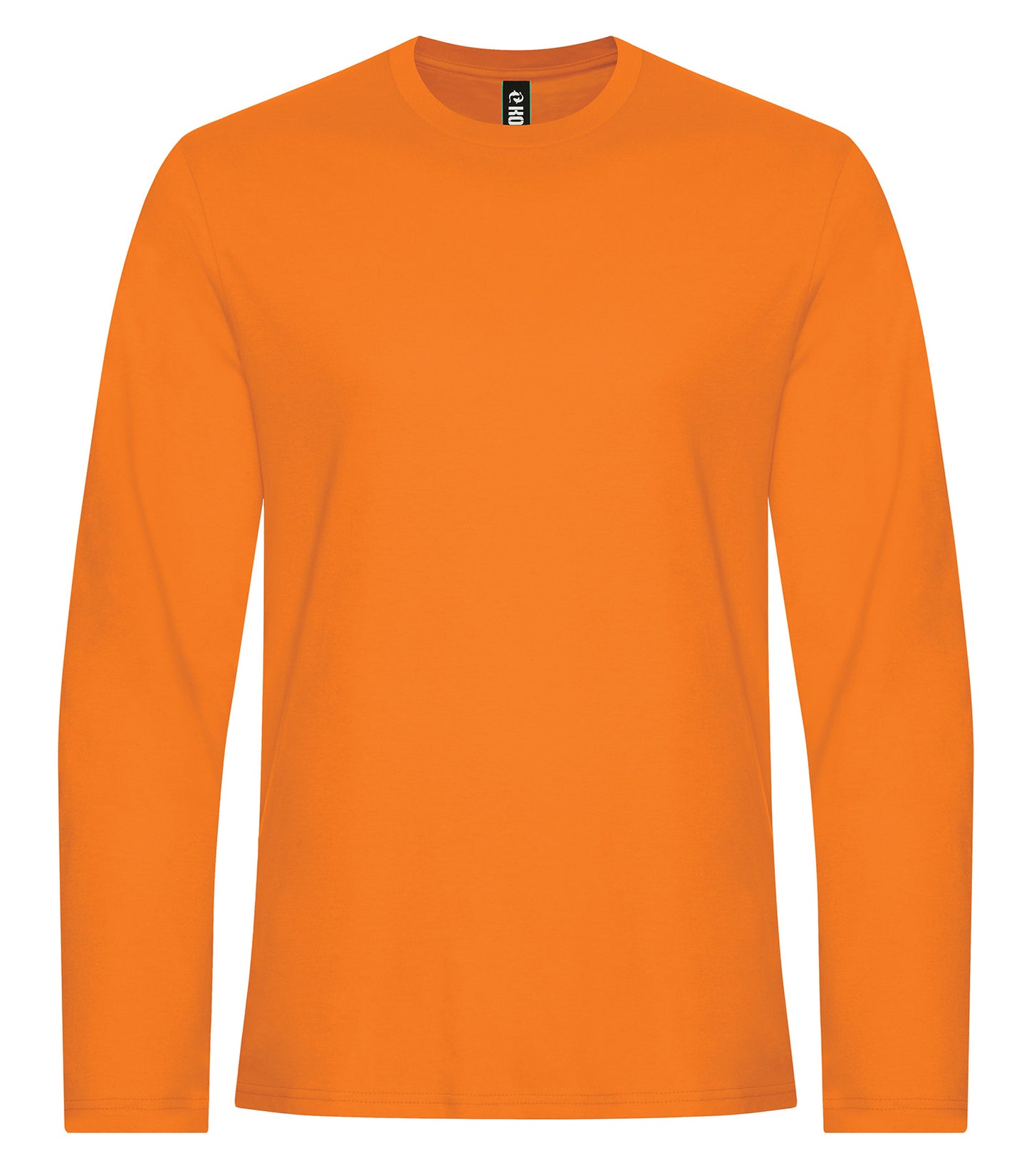 KOI RING SPUN COTTON LONG SLEEVE TEE (KOI8075) - Orange Burst