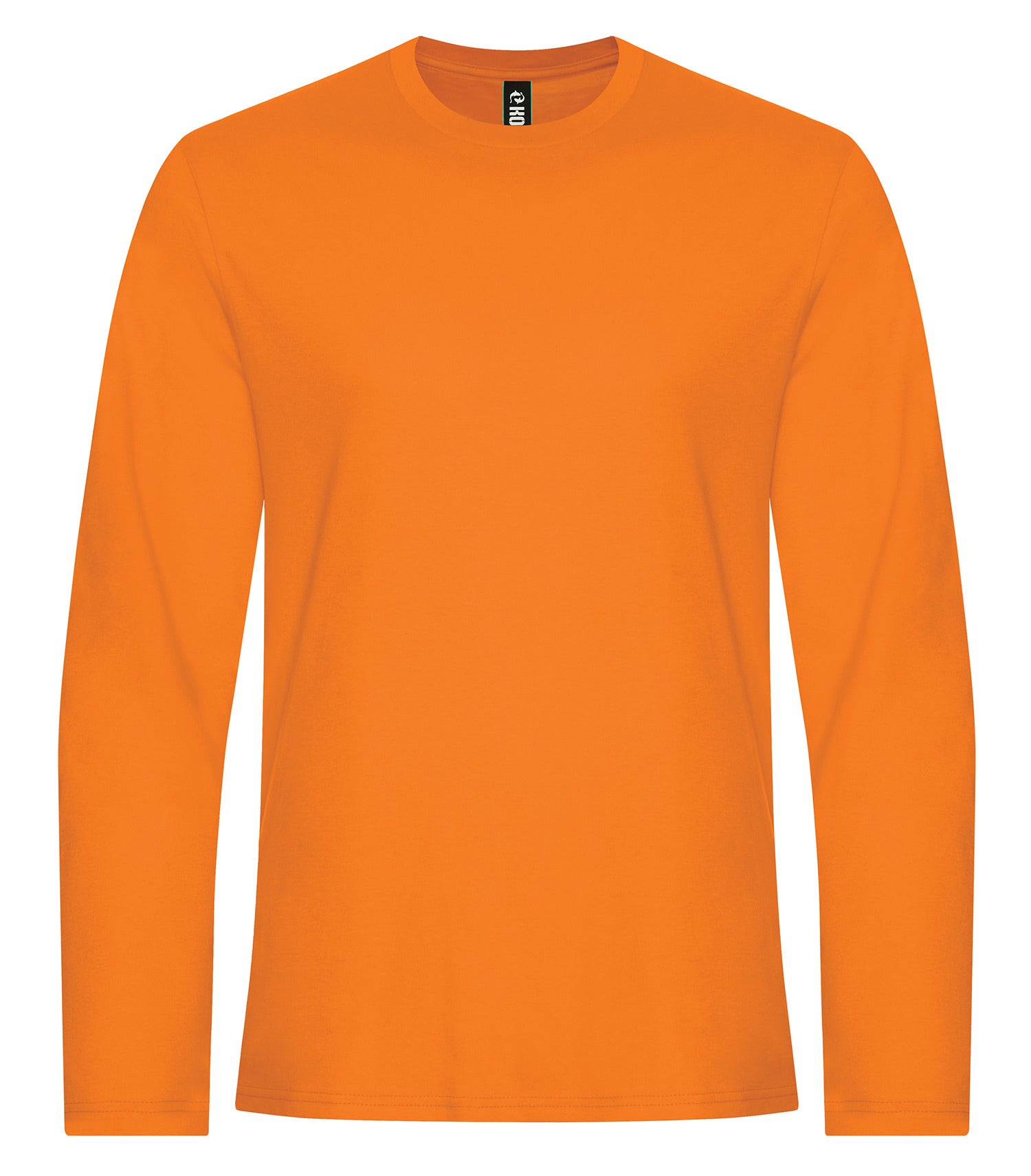 KOI RING SPUN COTTON LONG SLEEVE TEE (KOI8075) - Orange Burst