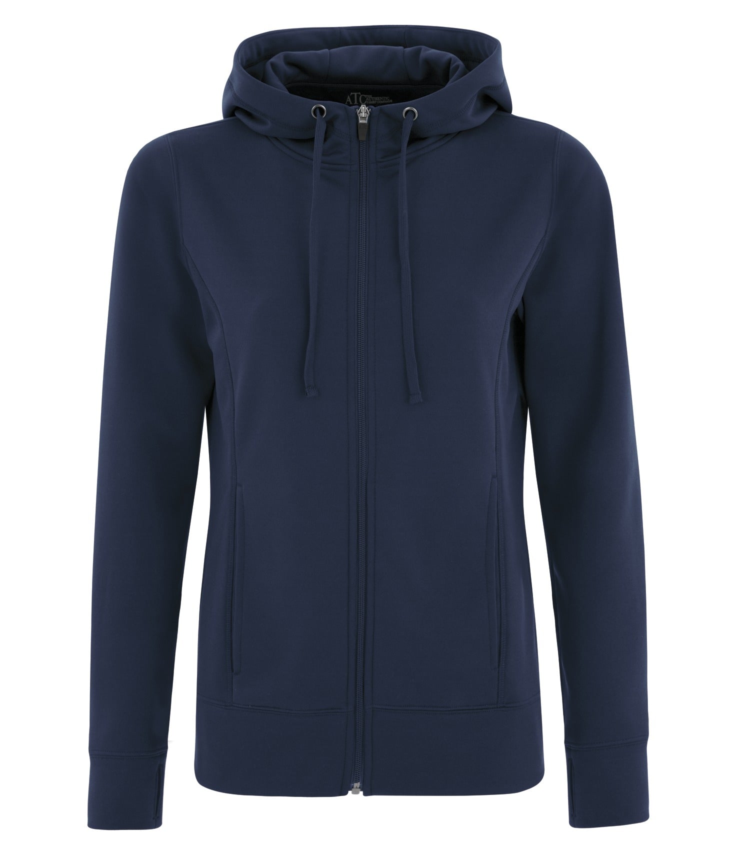ATC FLEECE FULL ZIP LADIES' HOODIE (L2004) - Truenavy