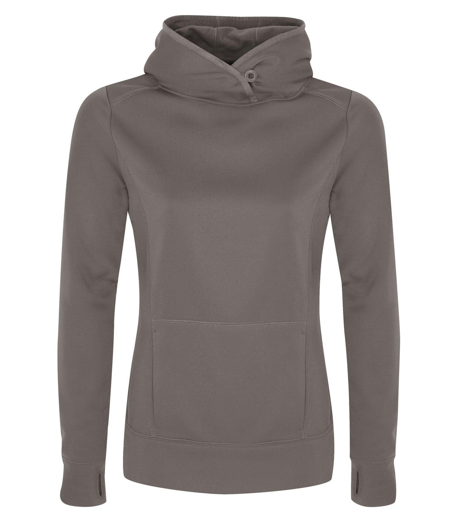 ATC FLEECE LADIES' HOODIE (L2005) - Coalgrey