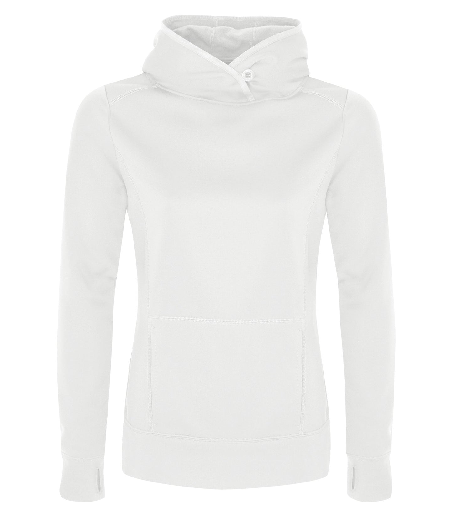 ATC FLEECE LADIES' HOODIE (L2005) - White