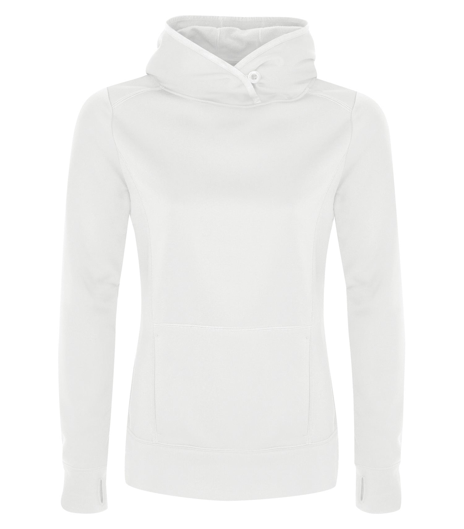 ATC FLEECE LADIES' HOODIE (L2005) - White