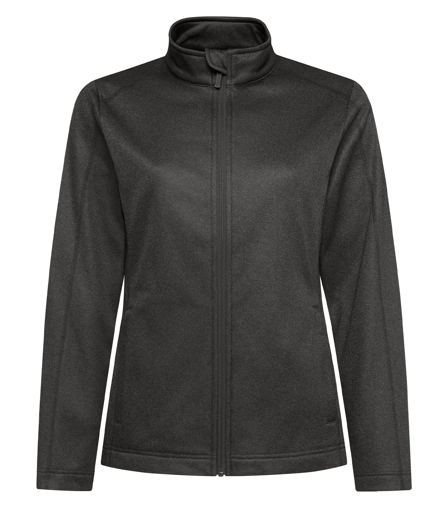 Coal Harbour ESSENTIAL FULL ZIP FLEECE JACKET (L2010) - Dark Heather Grey