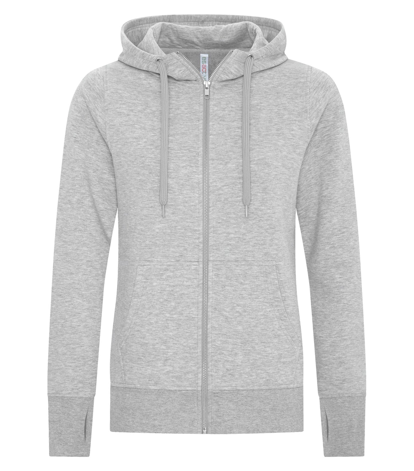 ATC CORE FULL ZIP LADIES' HOODIE (L2018) - Athletic Grey