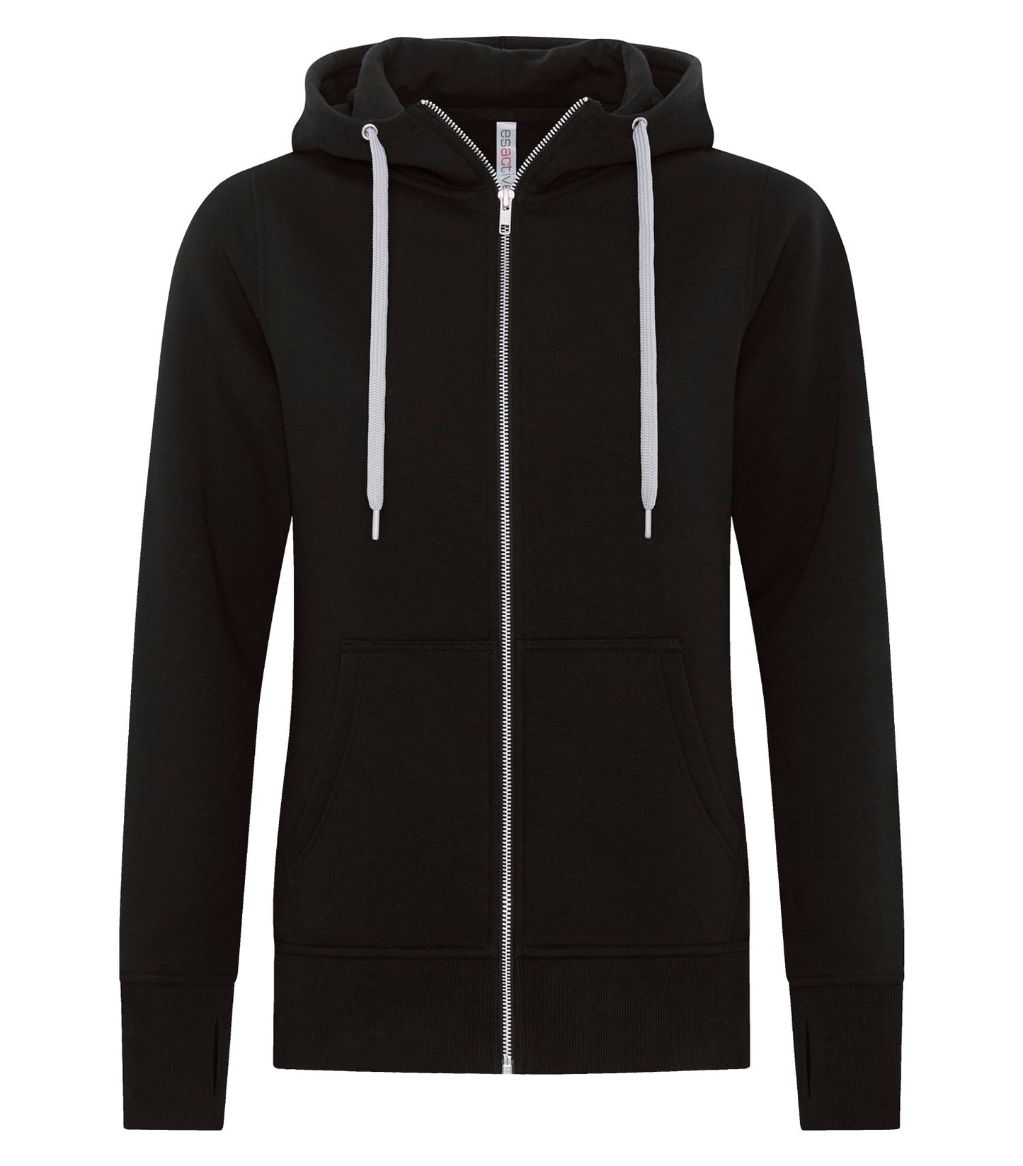 ATC CORE FULL ZIP LADIES' HOODIE (L2018) - Black